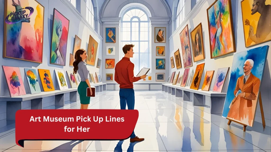 Art Museum Pick Up Lines for Her