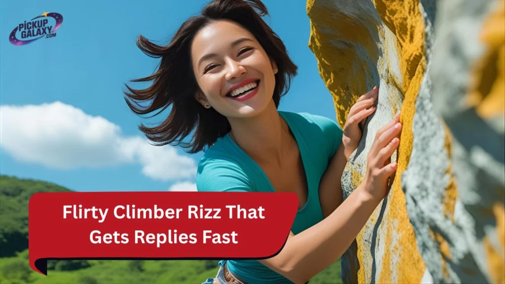 Flirty Climber Rizz That Gets Replies Fast