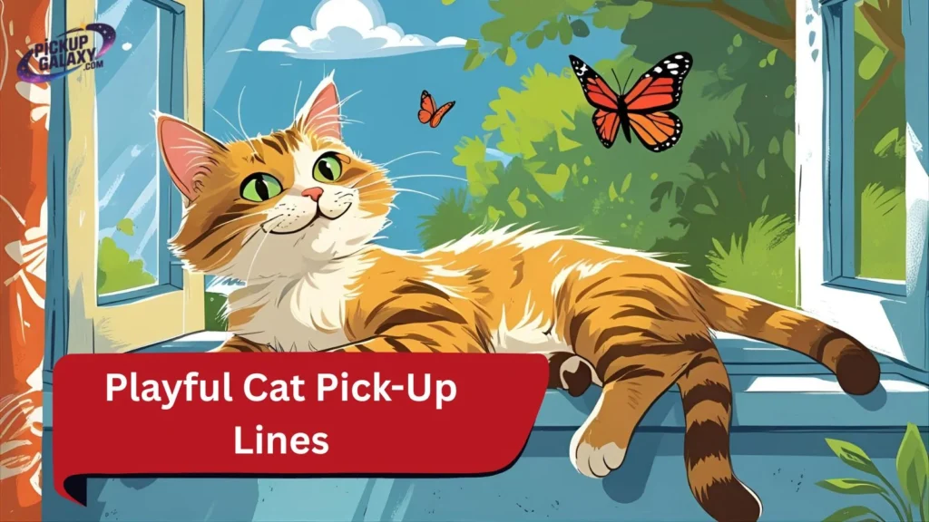Playful Cat Pick-Up Lines