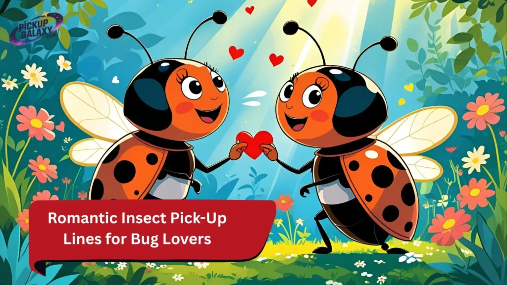 Romantic Insect Pick-Up Lines