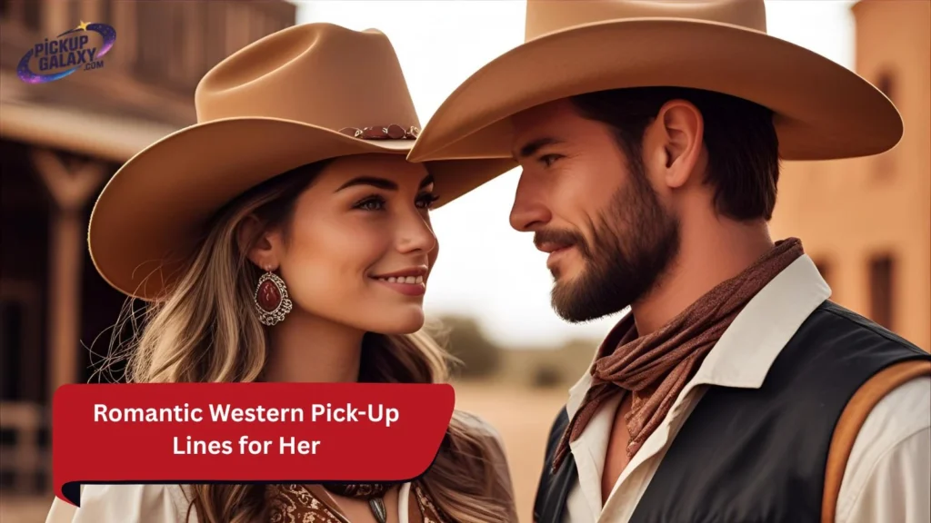 Romantic Western Pick-Up Lines for Her