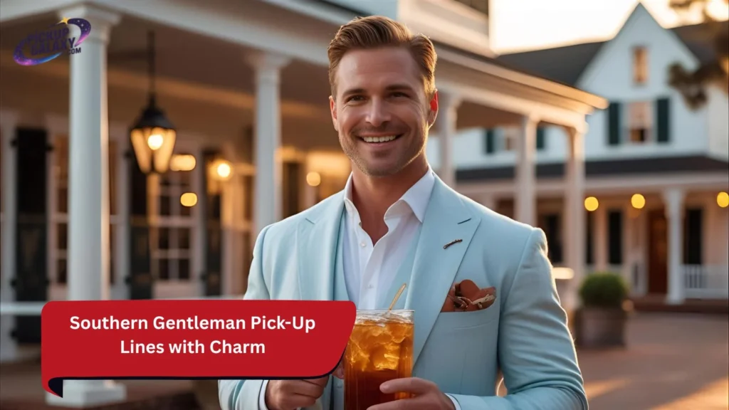 Southern Gentleman Pick-Up Lines with Charm