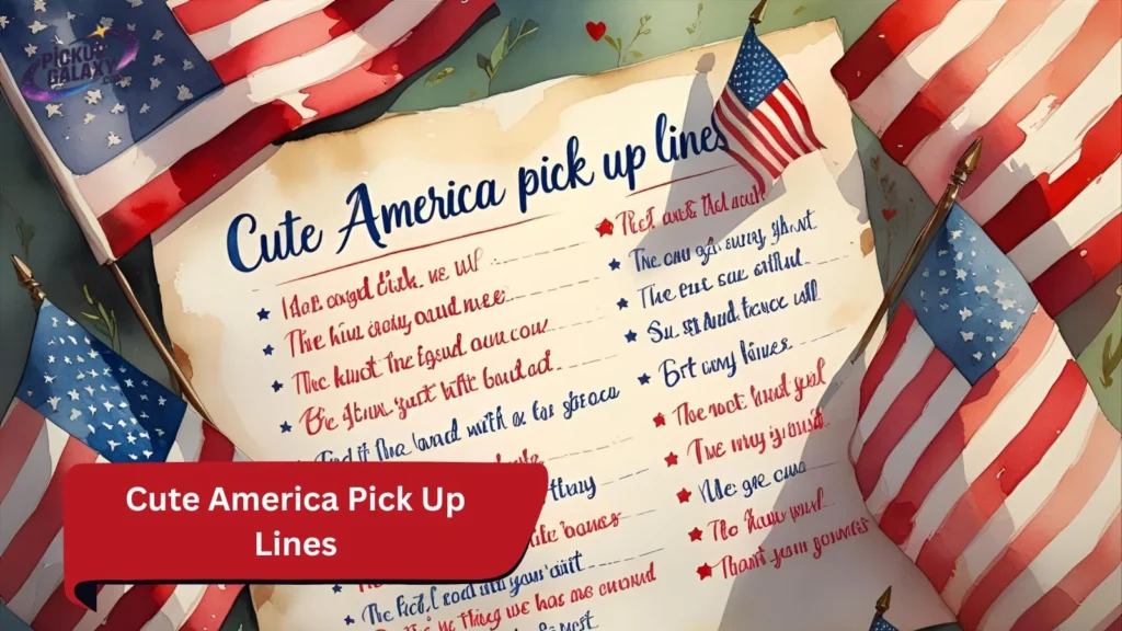 Cute America Pick Up Lines