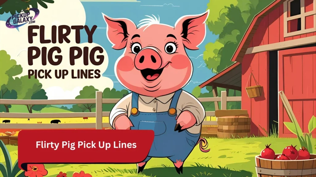 Flirty Pig Pick Up Lines