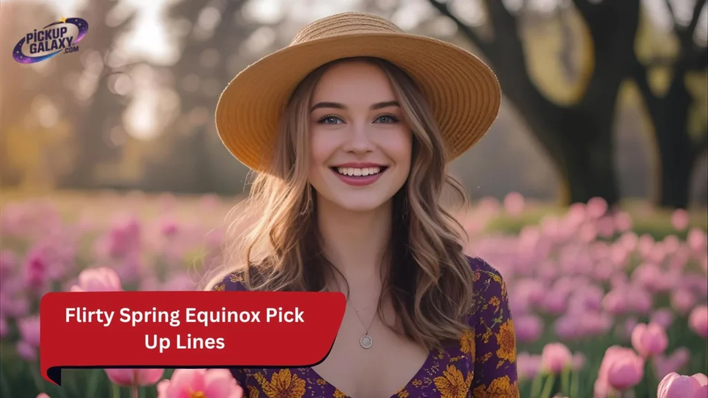 Flirty Spring Equinox Pick Up Lines