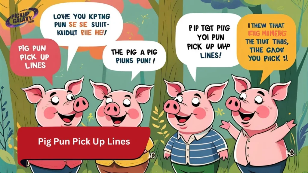 Pig Pun Pick Up Lines