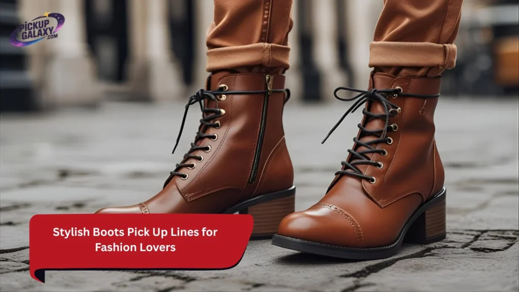 Stylish Boots Pick Up Lines for Fashion Lovers