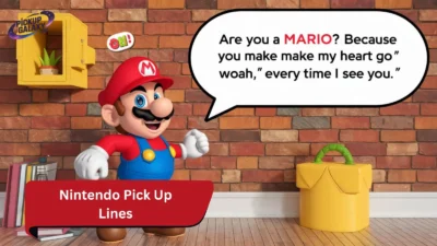 Nintendo Pick Up Lines