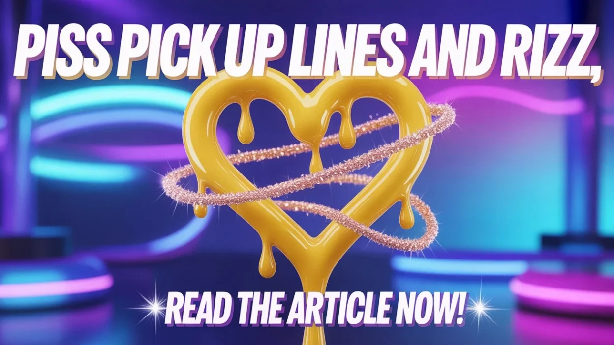 Piss Pick Up Lines And Rizz